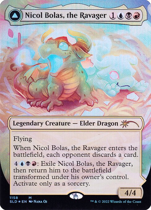 Nicol Bolas, the Ravager // Nicol Bolas, the Arisen from Secret Lair Drop