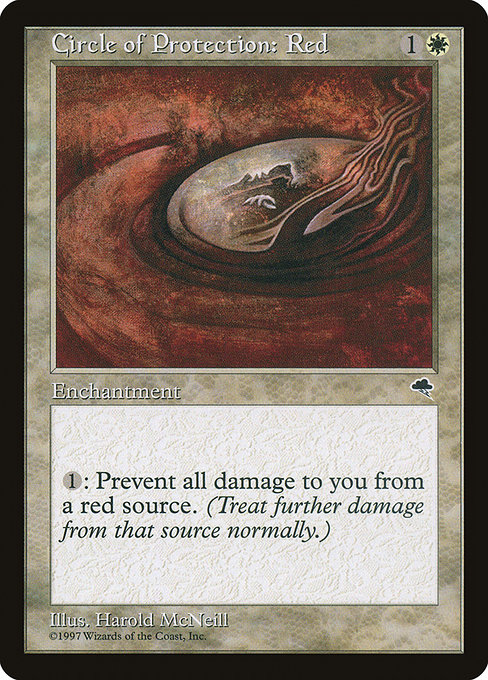 Circle of Protection: Red from Tempest