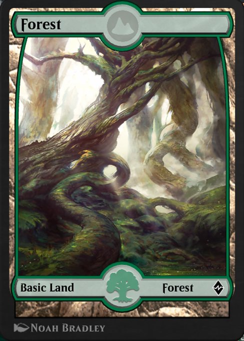 Forest from MTG Arena Promos