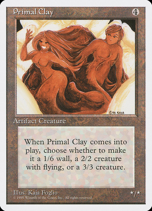 Primal Clay from Fourth Edition