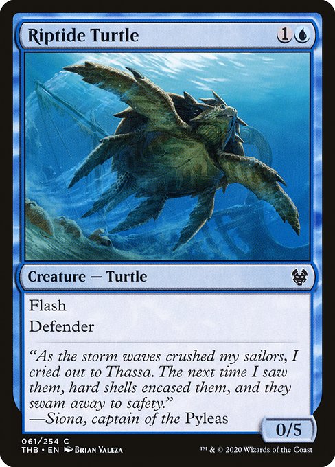 Riptide Turtle from Theros Beyond Death