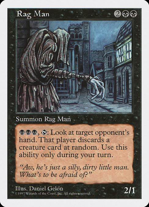 Rag Man from Fifth Edition