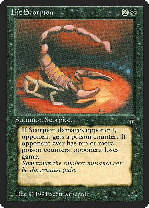 Pit Scorpion from Legends