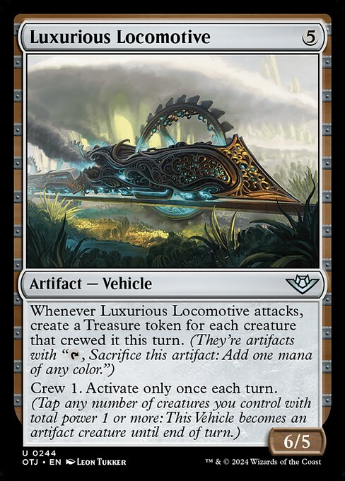 Luxurious Locomotive highlighted card art
