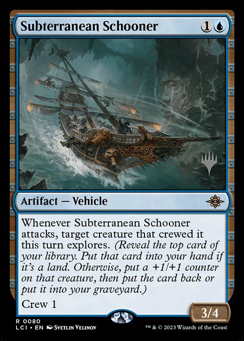 Subterranean Schooner from The Lost Caverns of Ixalan Promos