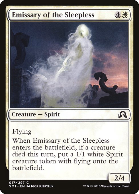 Emissary of the Sleepless highlighted card art