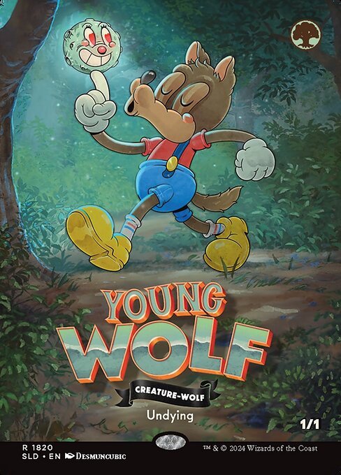 Young Wolf highlighted card art