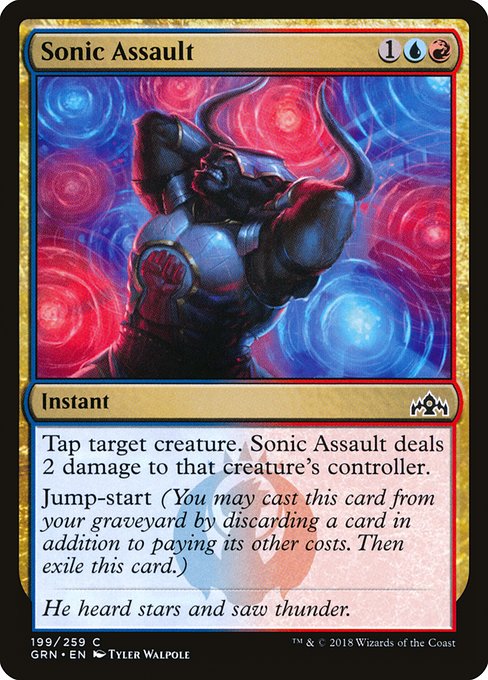 Sonic Assault highlighted card art