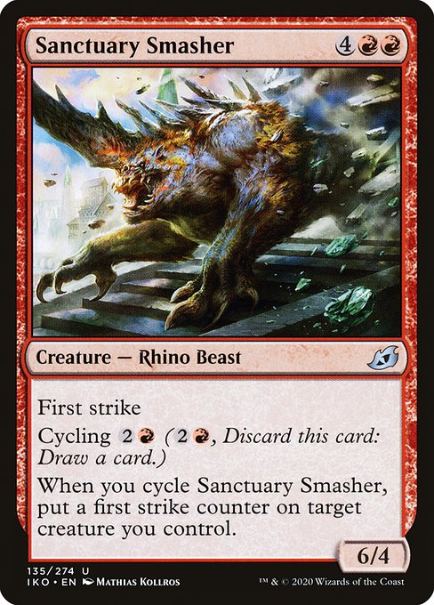 Sanctuary Smasher highlighted card art