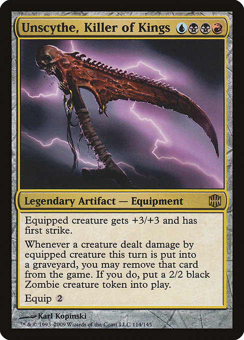 Unscythe, Killer of Kings highlighted card art