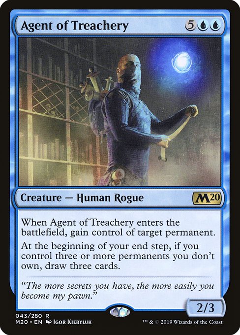 Agent of Treachery from Core Set 2020