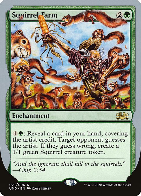 Squirrel Farm highlighted card art
