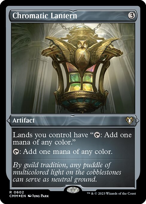 Chromatic Lantern from Commander Masters