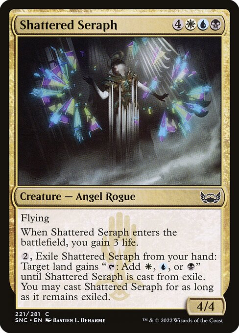 Shattered Seraph highlighted card art