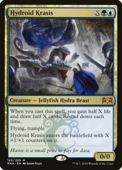 Hydroid Krasis from Ravnica Allegiance Promos