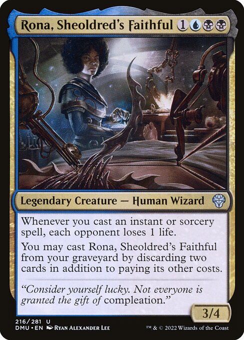 Rona, Sheoldred's Faithful from Dominaria United