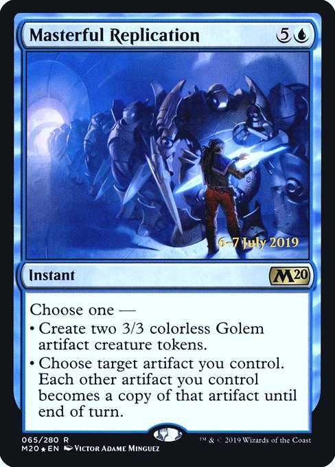 Masterful Replication from Core Set 2020 Promos
