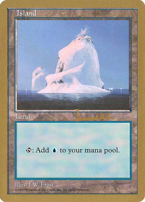 Island from World Championship Decks 1997