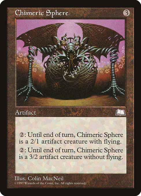 Chimeric Sphere highlighted card art