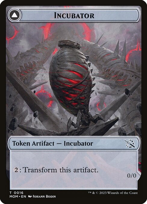 Incubator // Phyrexian from March of the Machine Tokens