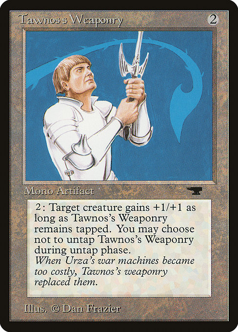 Tawnos's Weaponry from Antiquities