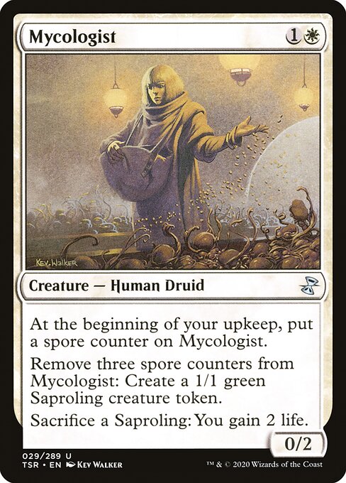 Mycologist highlighted card art