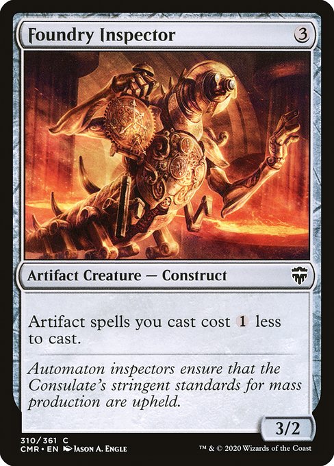 Foundry Inspector from Commander Legends