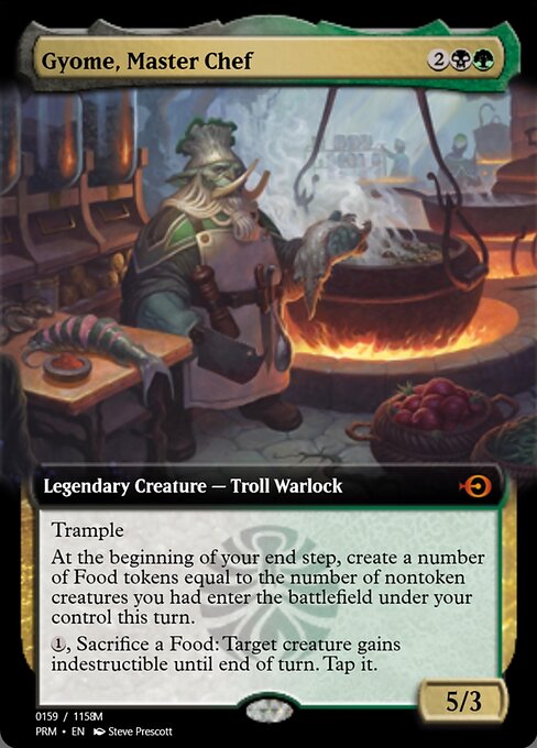 Gyome, Master Chef highlighted card art