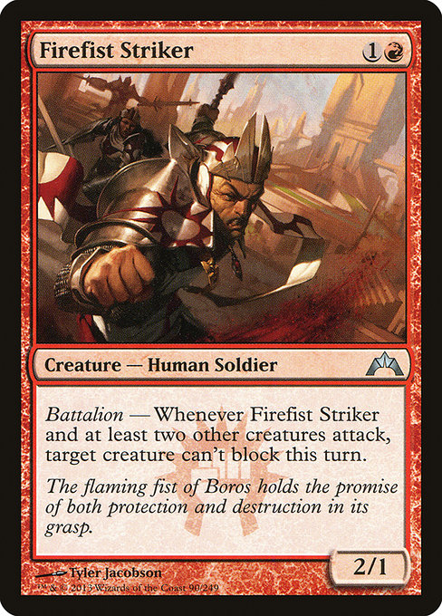 Firefist Striker from Gatecrash