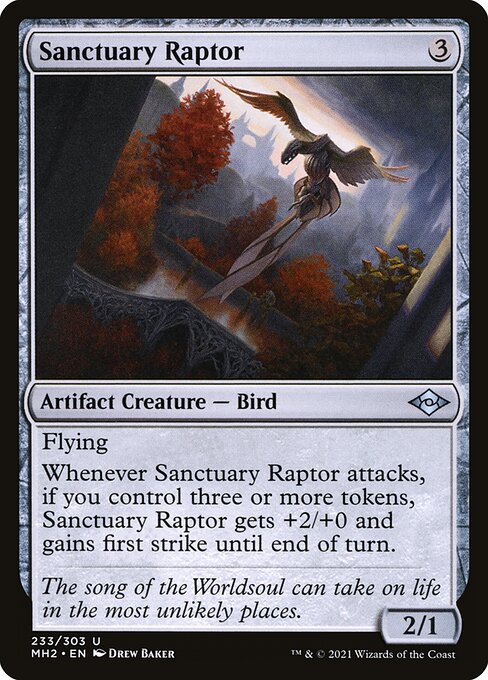 Sanctuary Raptor from Modern Horizons 2