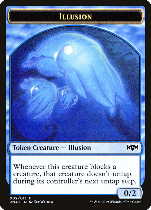 Illusion highlighted card art