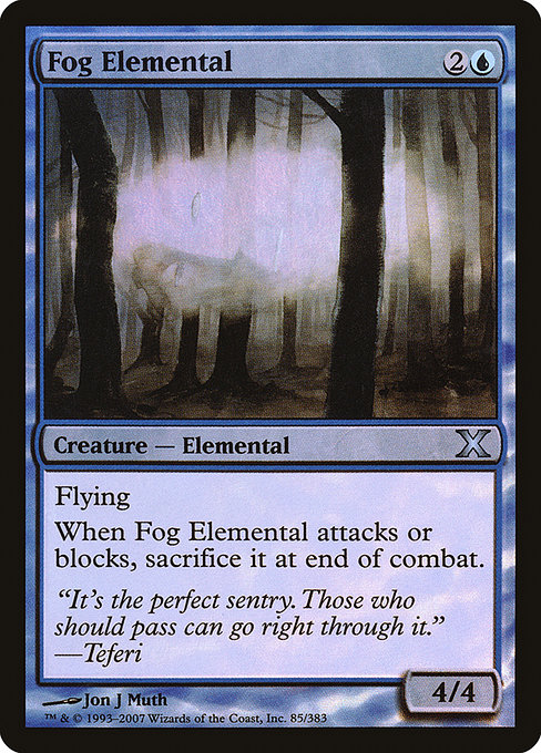 Fog Elemental from Tenth Edition