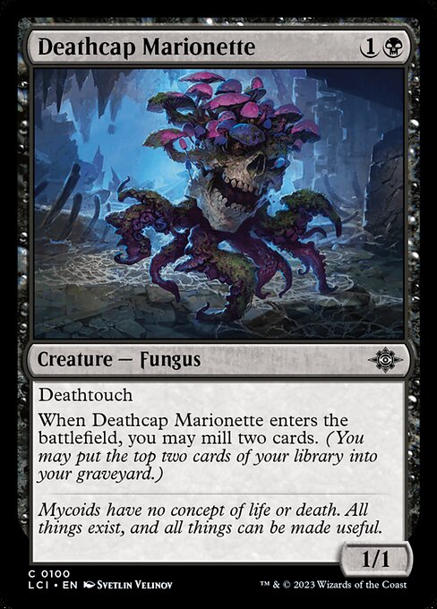 Deathcap Marionette highlighted card art