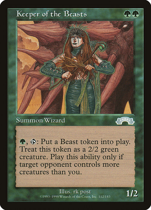 Keeper of the Beasts highlighted card art