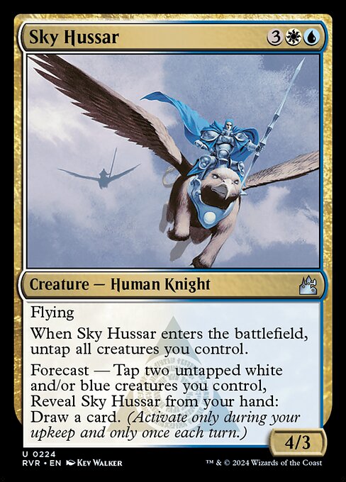 Sky Hussar from Ravnica Remastered