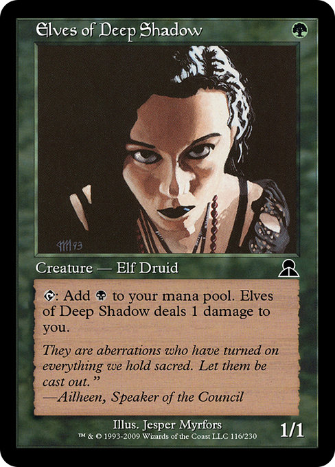 Elves of Deep Shadow from Masters Edition III
