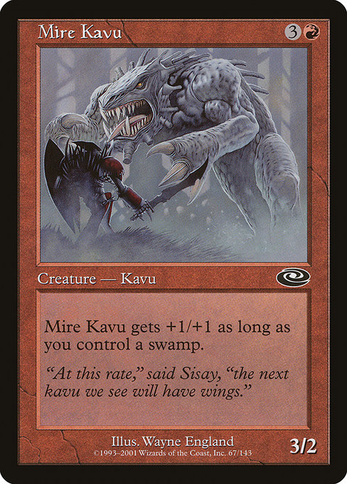 Mire Kavu highlighted card art