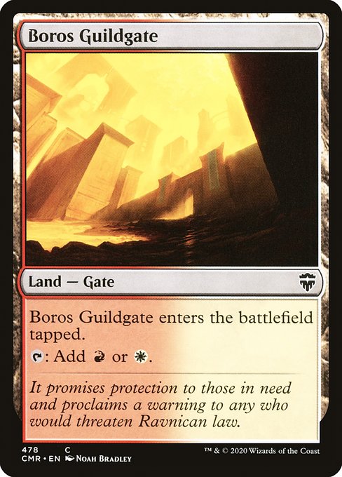 Boros Guildgate from Commander Legends