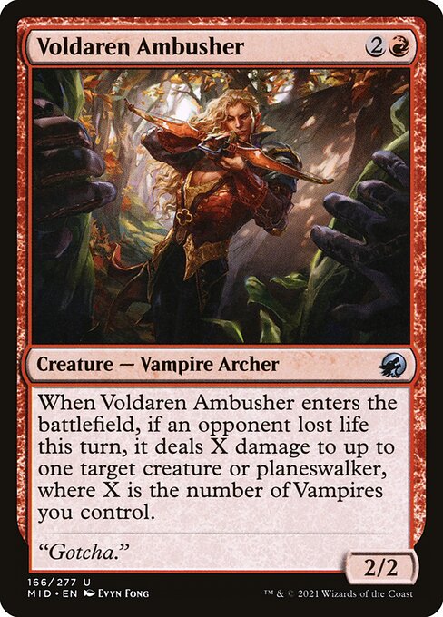 Voldaren Ambusher from Innistrad: Midnight Hunt