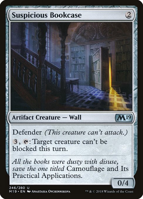 Suspicious Bookcase from Core Set 2019