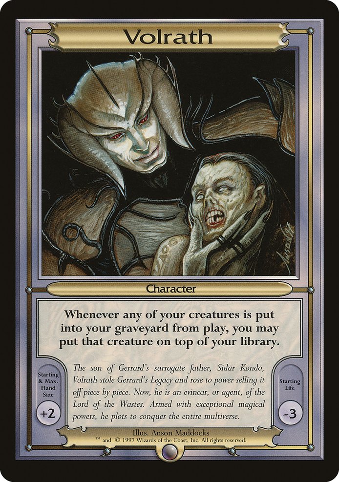 Volrath highlighted card art