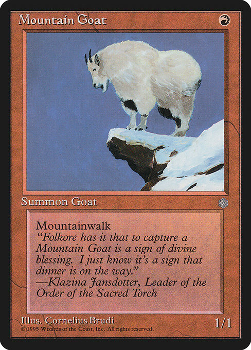 Mountain Goat from Ice Age