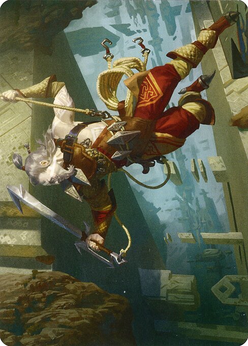 Cliffhaven Sell-Sword // Cliffhaven Sell-Sword highlighted card art