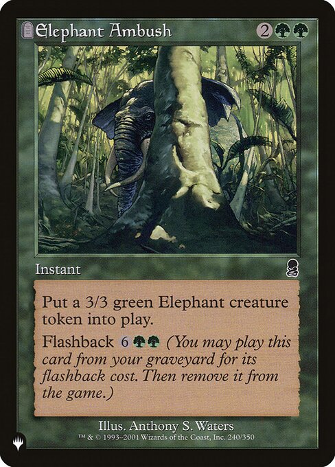 Elephant Ambush highlighted card art