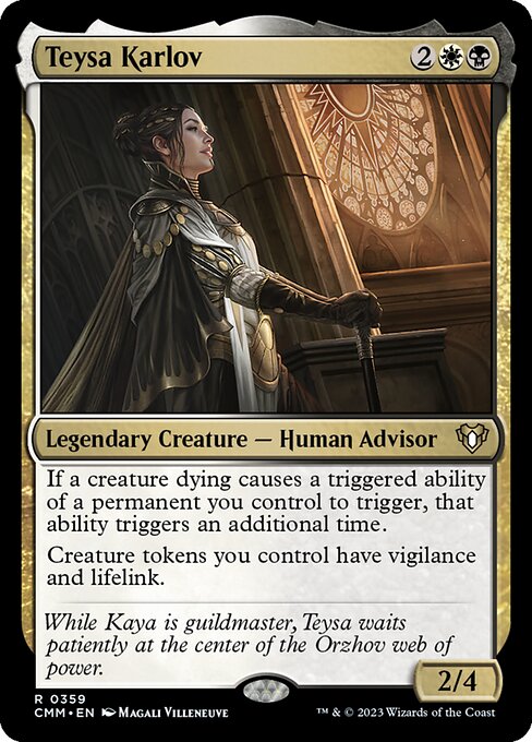 Teysa Karlov from Commander Masters