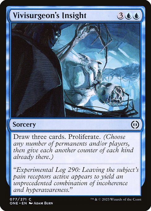 Vivisurgeon's Insight highlighted card art
