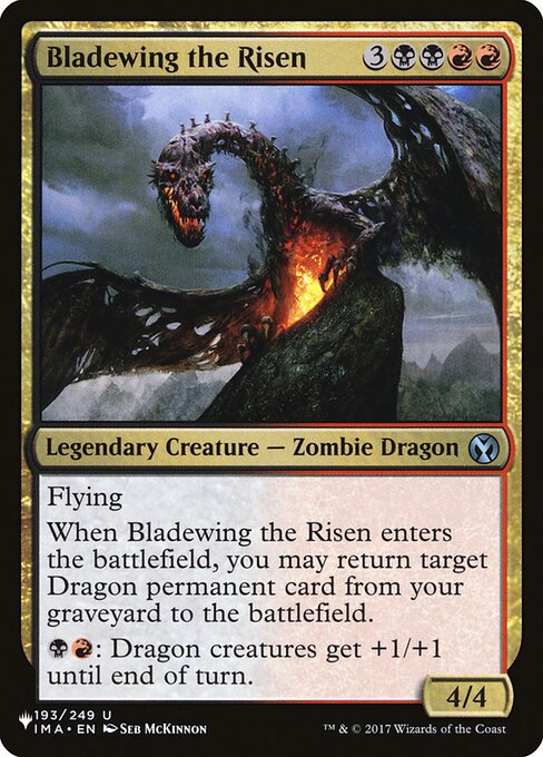 Bladewing the Risen highlighted card art