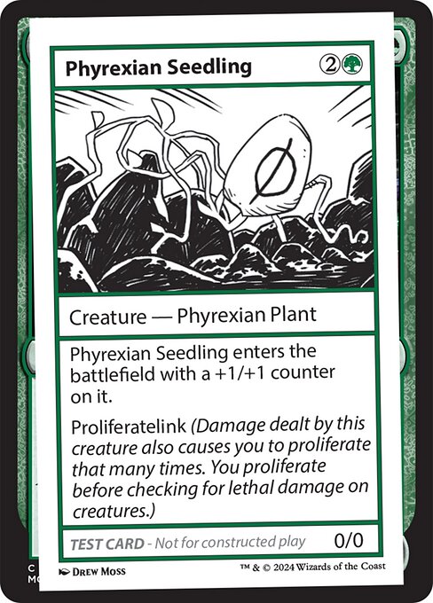 Phyrexian Seedling highlighted card art