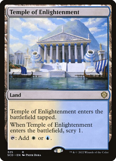 Temple of Enlightenment from Starter Commander Decks