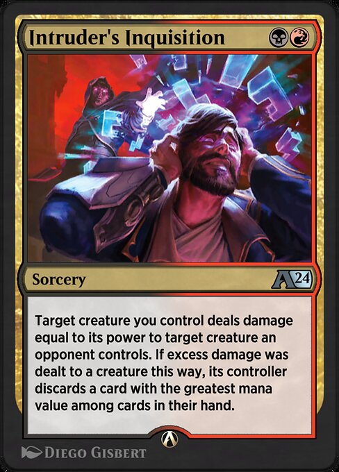 Intruder's Inquisition highlighted card art